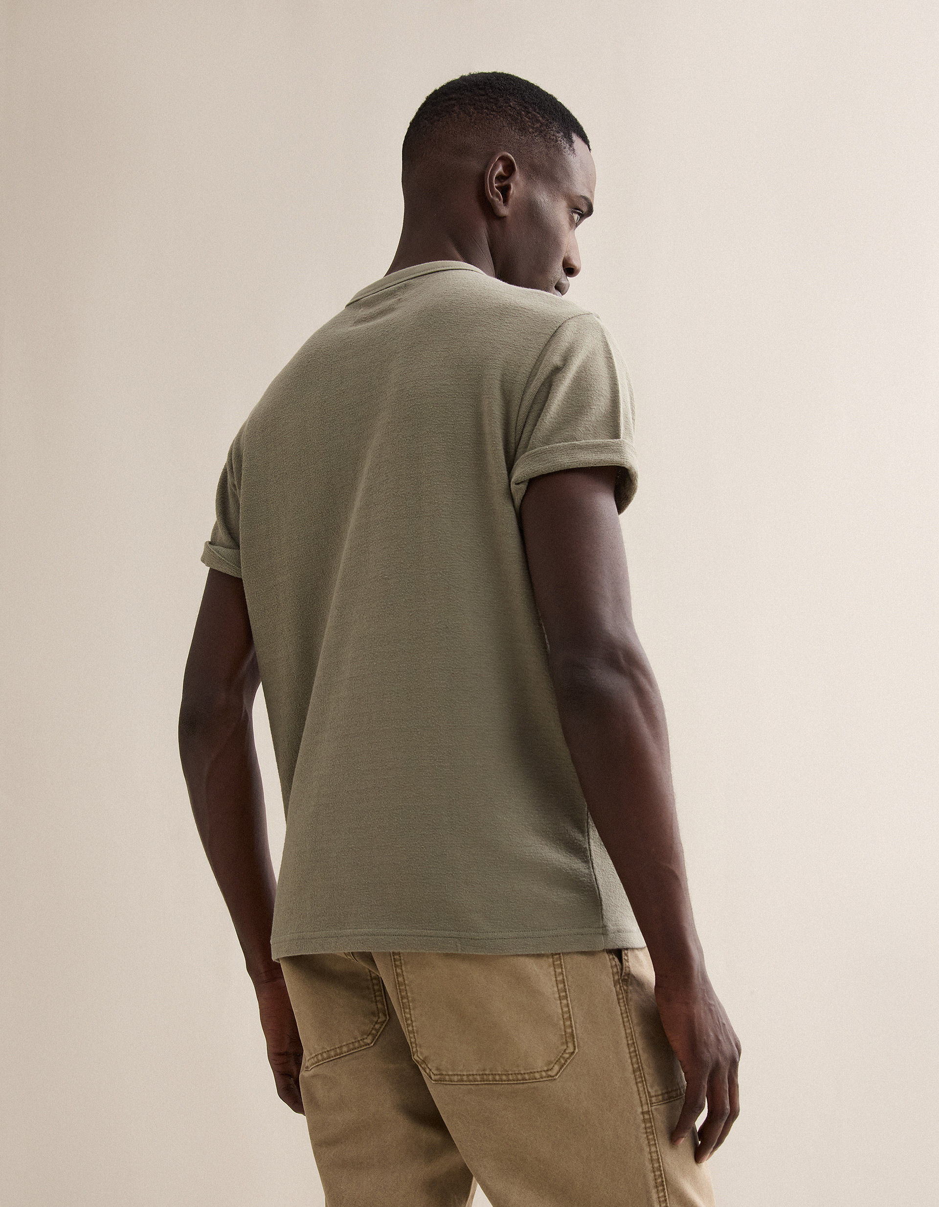 T-shirt, Homem, Verde