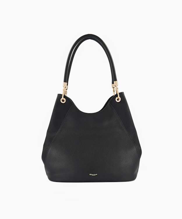 Devoted L Black - Leather Shoulder Bag