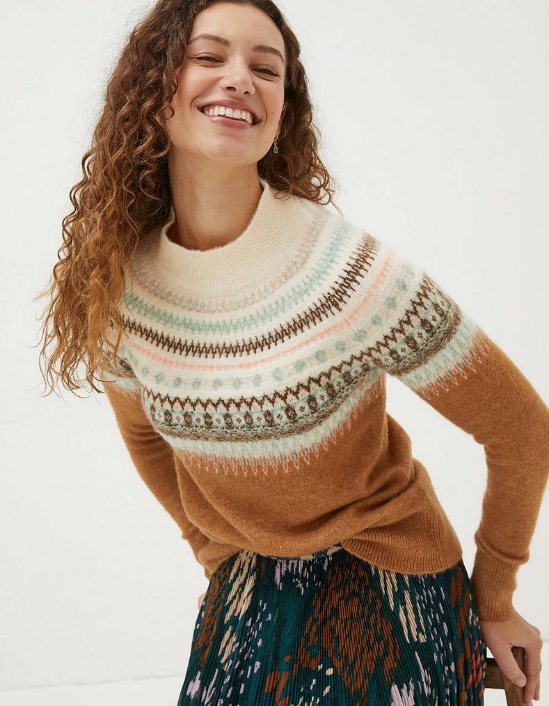 Bea Yoke Fairisle Jumper