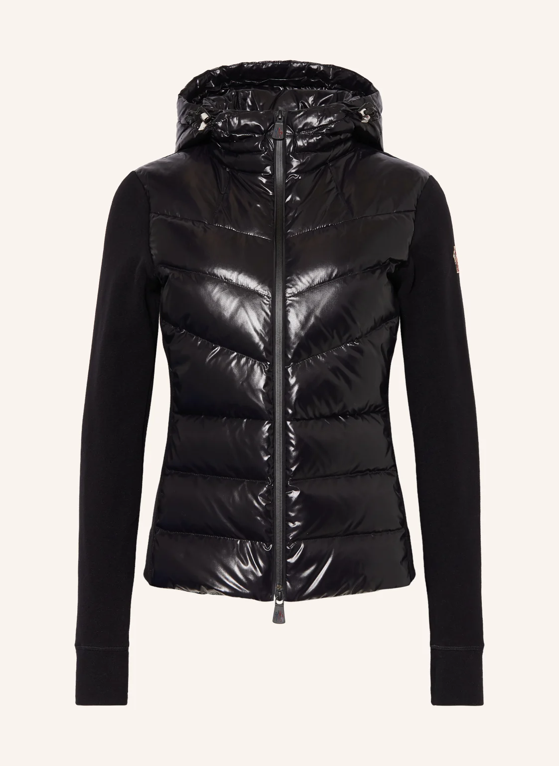 MONCLER GRENOBLE Daunenjacke im Materialmix
