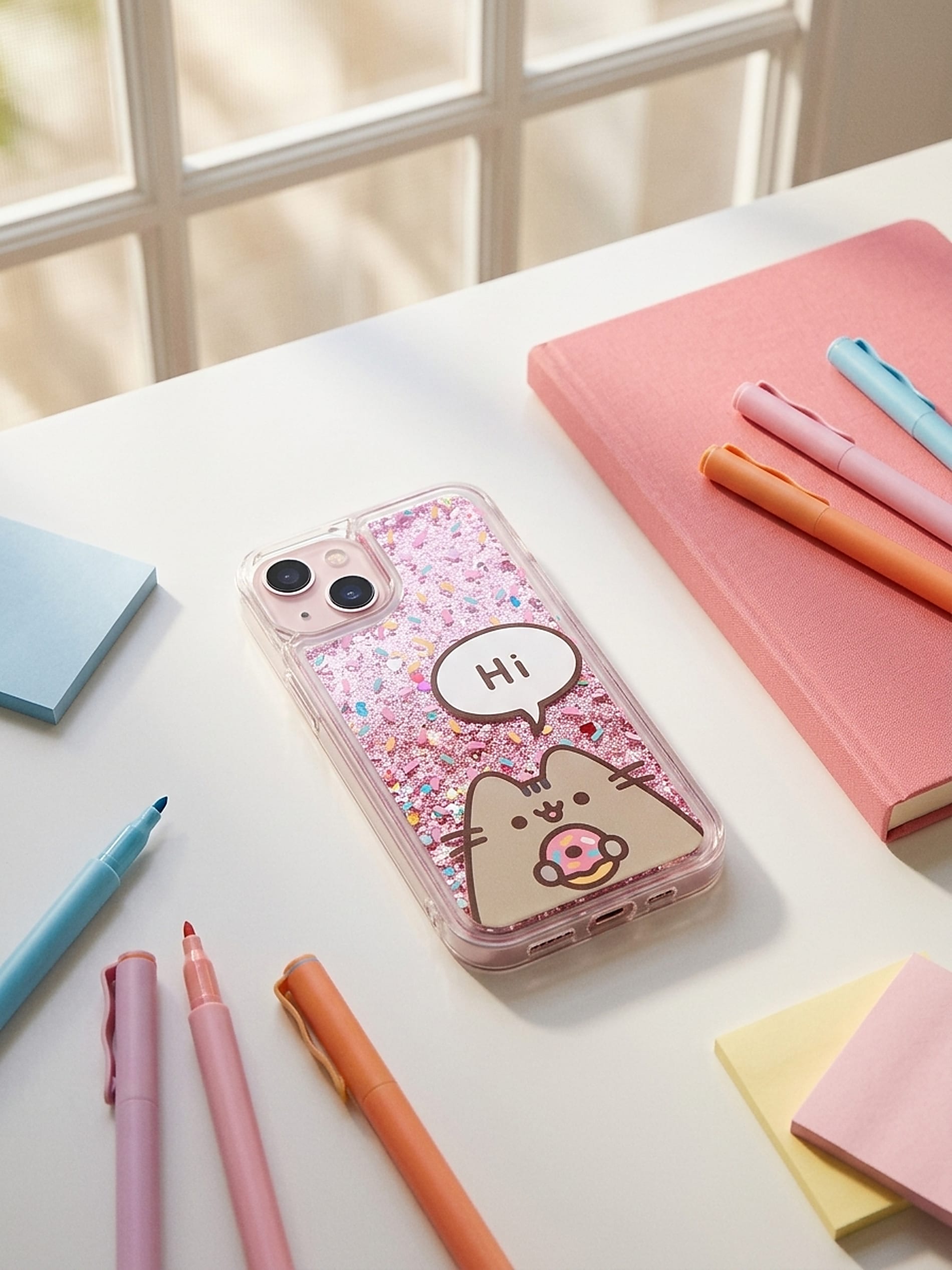Etui na iPhone 13/14 Pusheen the Cat