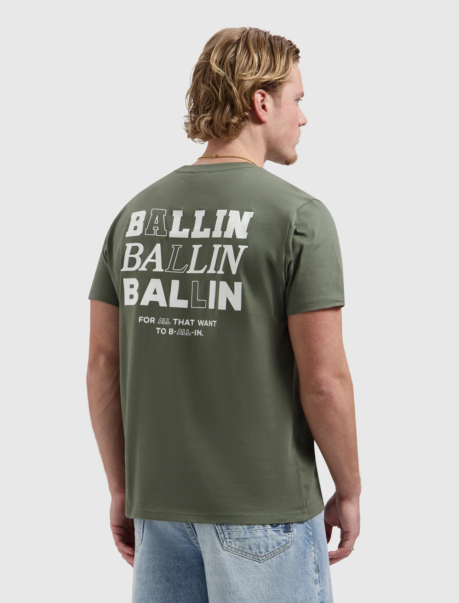 Stacked Logo T-shirt | Dark Army