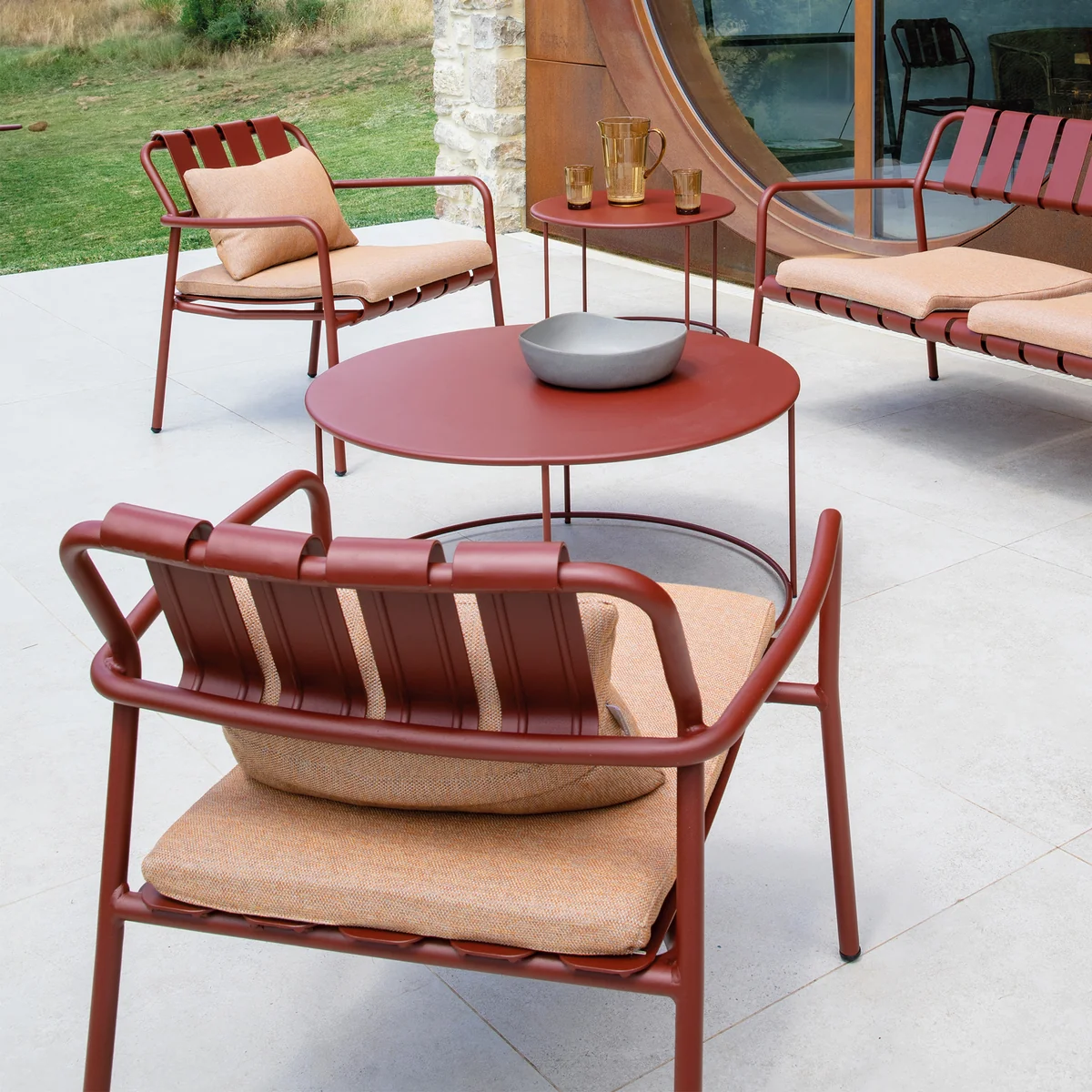 Vermobil - Verdea Loungesessel, terrakotta