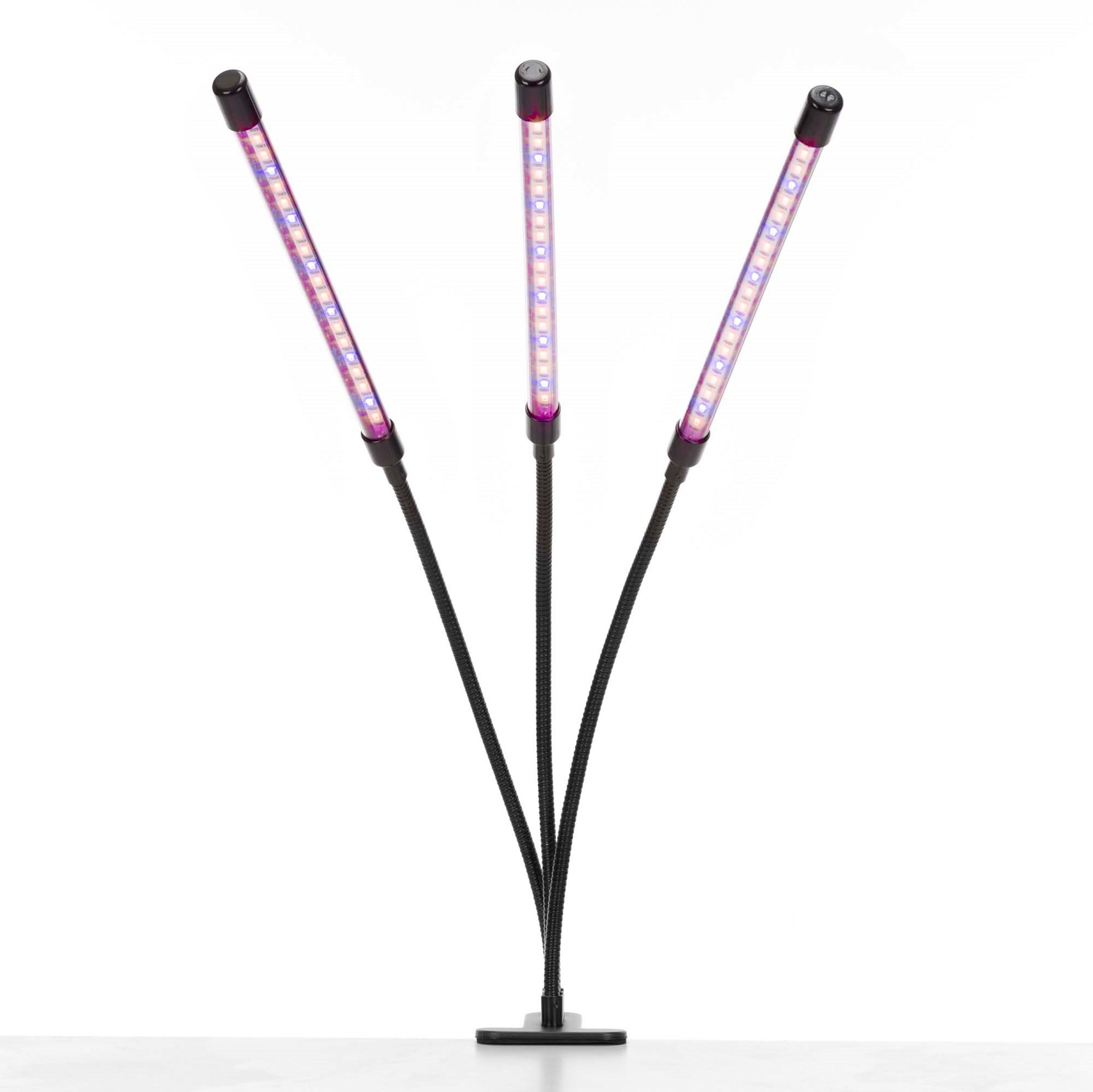 Lampa do wzrostu roślin z 3 panelami LED do doświetlania, uprawy z timerem