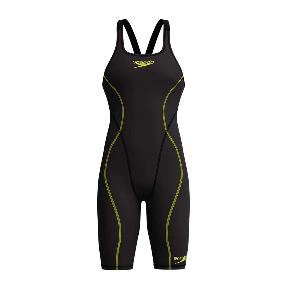 Speedo Fastskin HyperSpark Solid Openback Kneeskin swimsuit