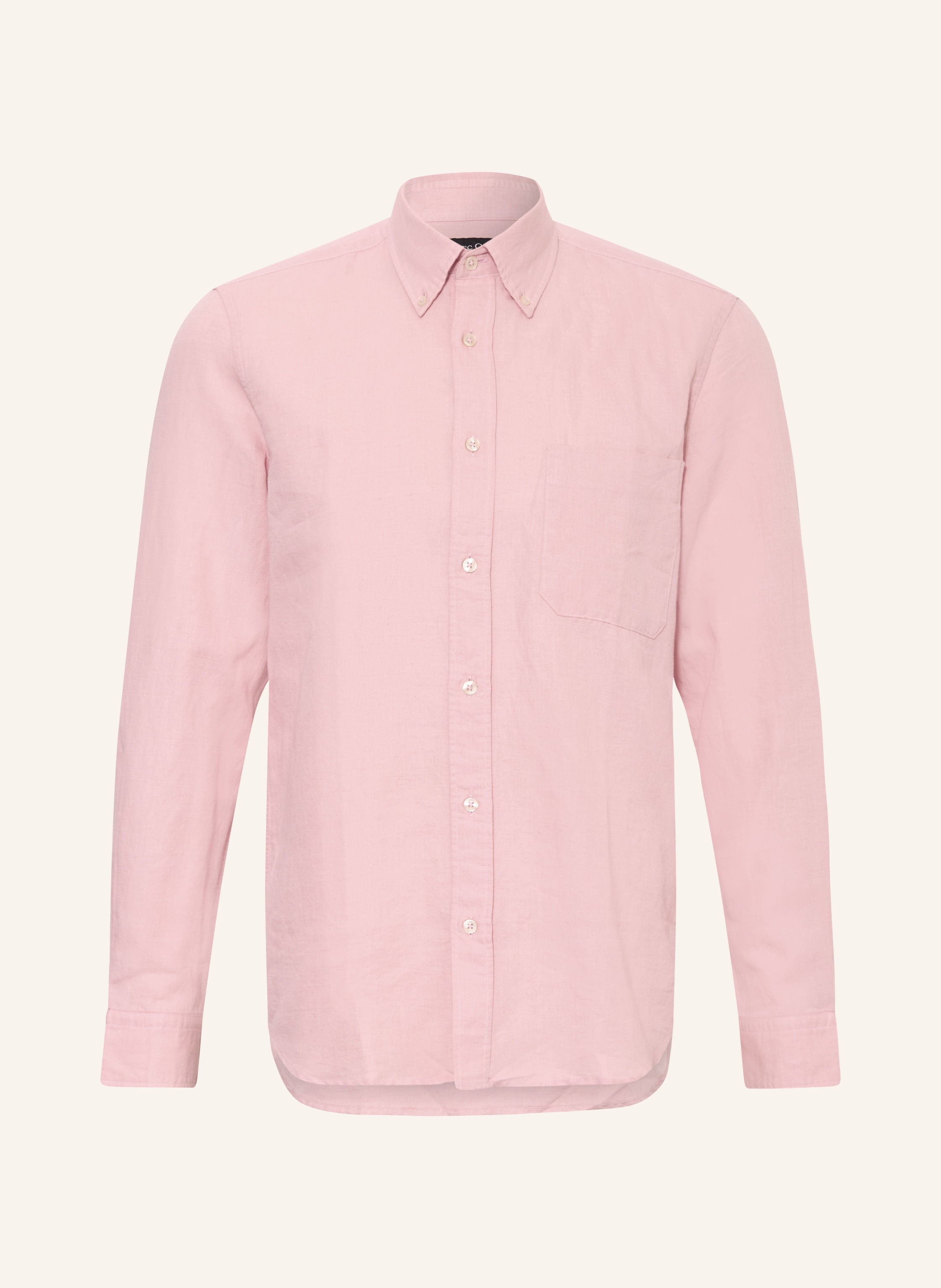 Marc O'Polo Hemd Regular Fit mit Leinen