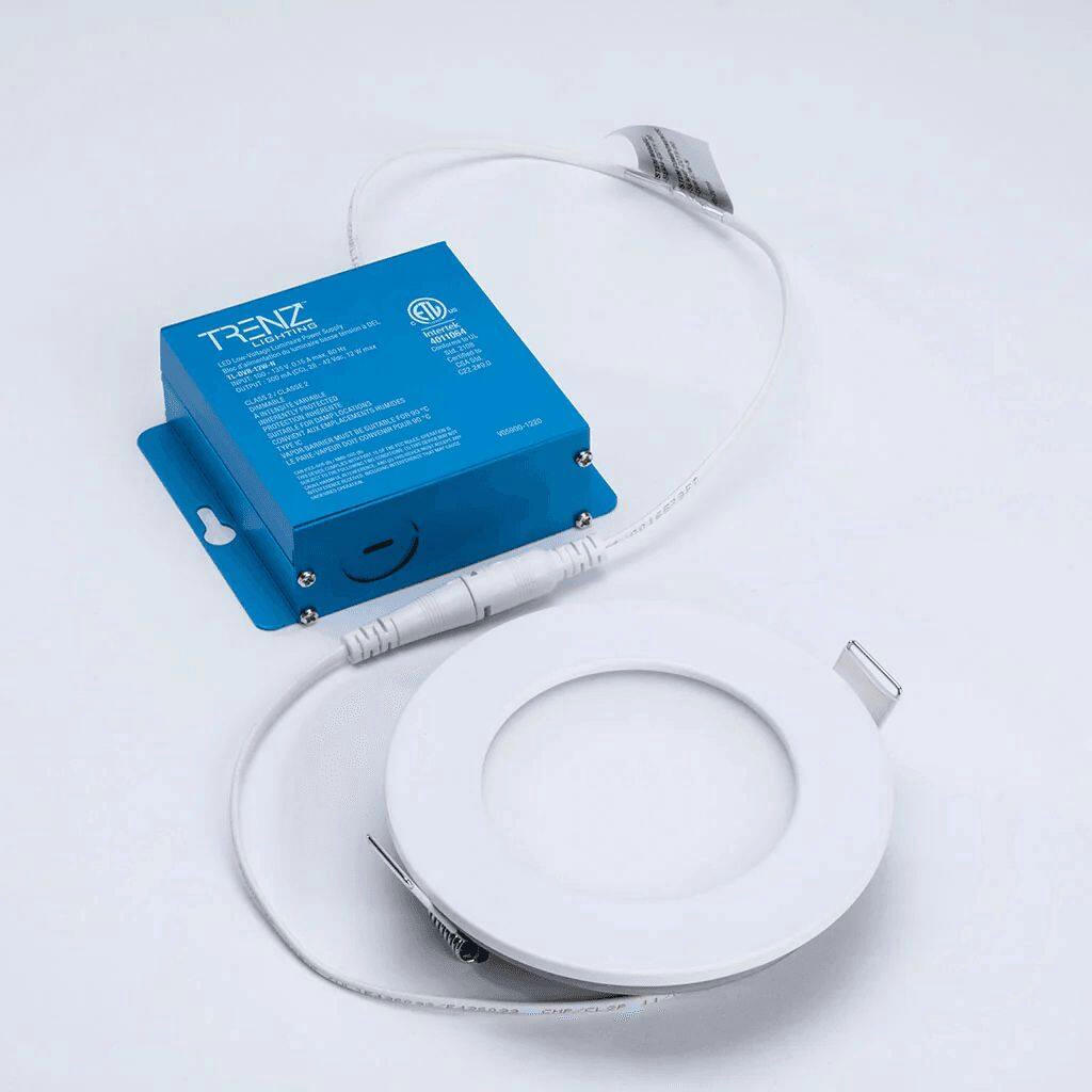 Trenz Lighting  LED CCT Recessed Lights, 4-in, 4-pk