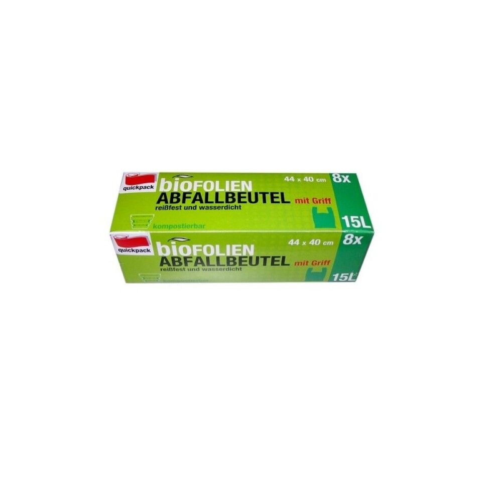 SØPPELSEKK BIO QUICK ULTRAFIX 15L