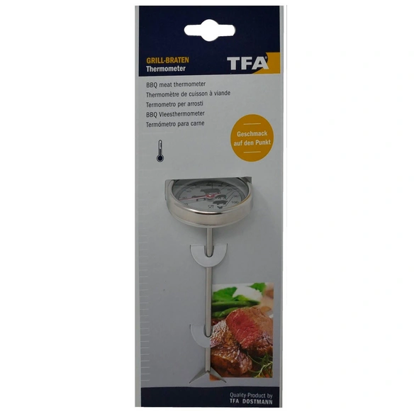 Bratenthermometer, Breite: 5,1 cm, Edelstahl