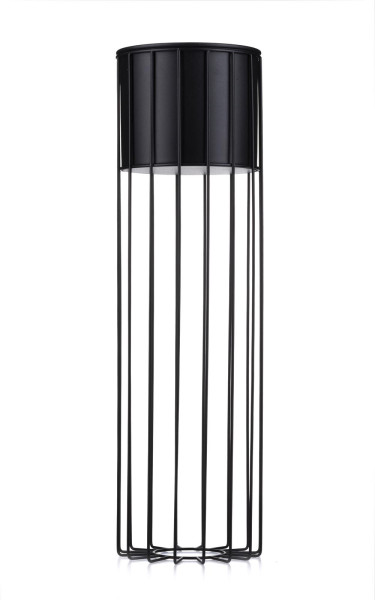 Nowoczesny kwietnik z osłonką 70 cm LOFT metalowe