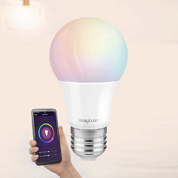 Ampoule LED connectée A60 smart Wi-Fi 9W E27