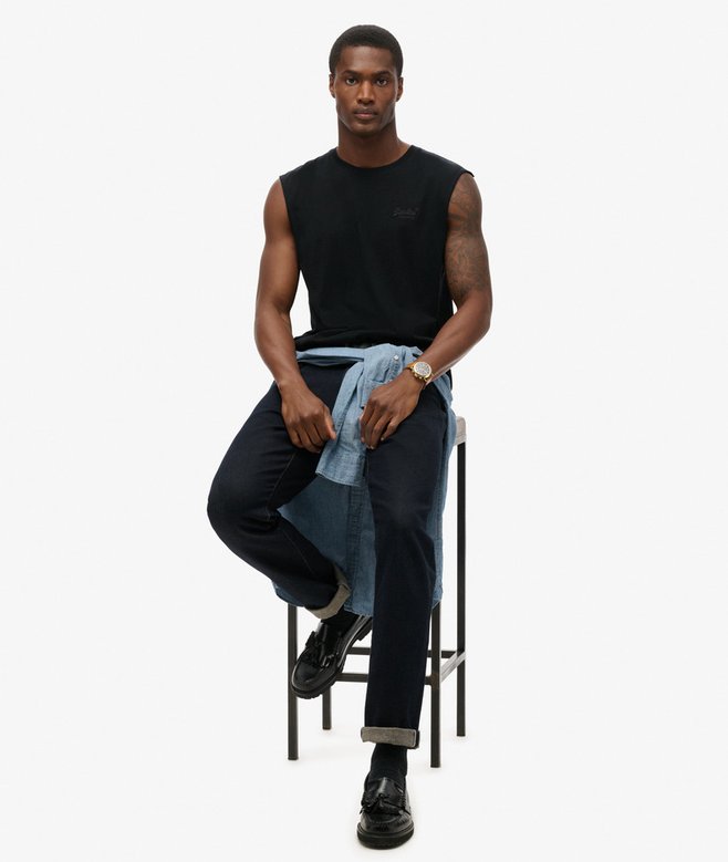 Organic Cotton Essential Logo Tank Top