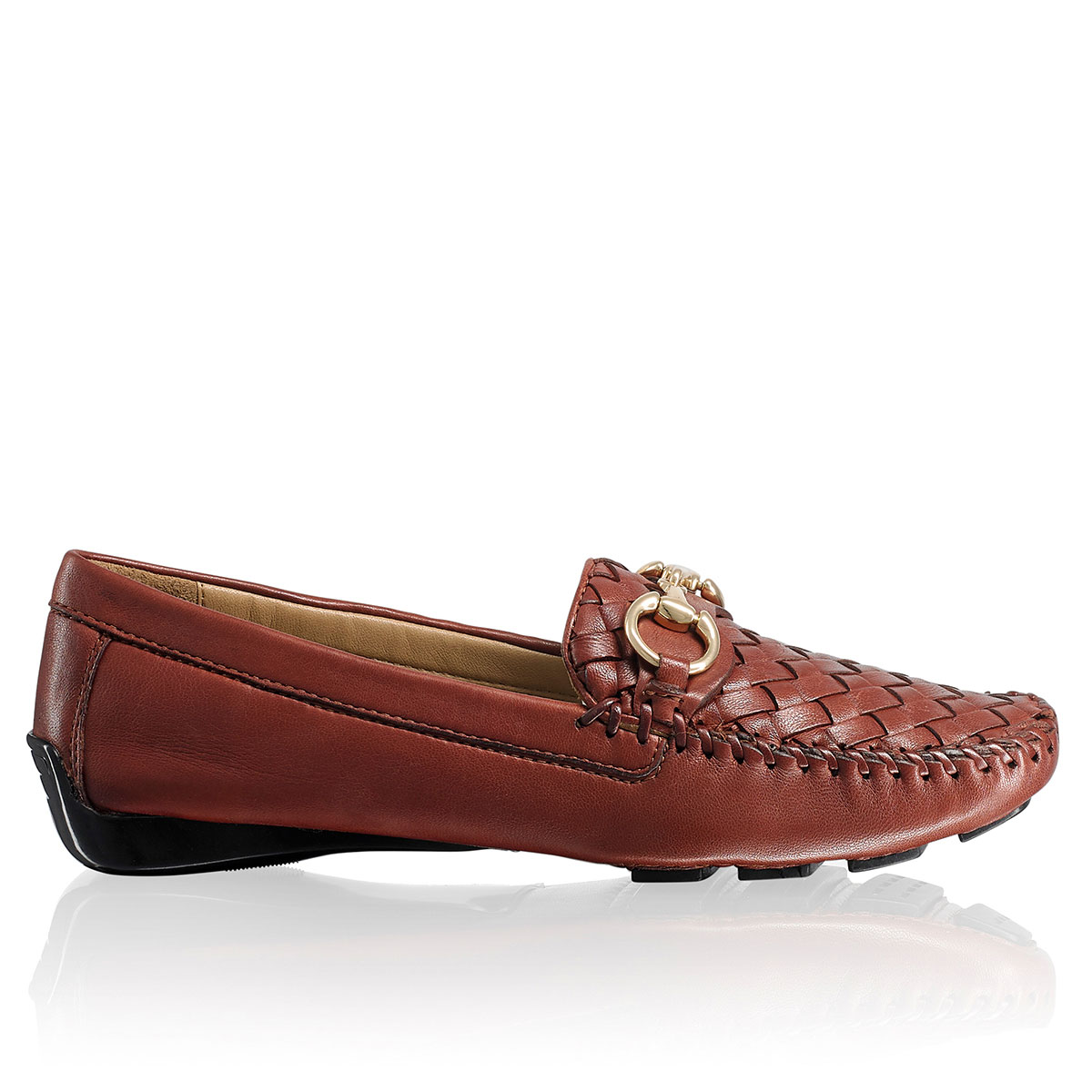 Russell & Bromley PERLATA Snaffle Trim Woven Driver