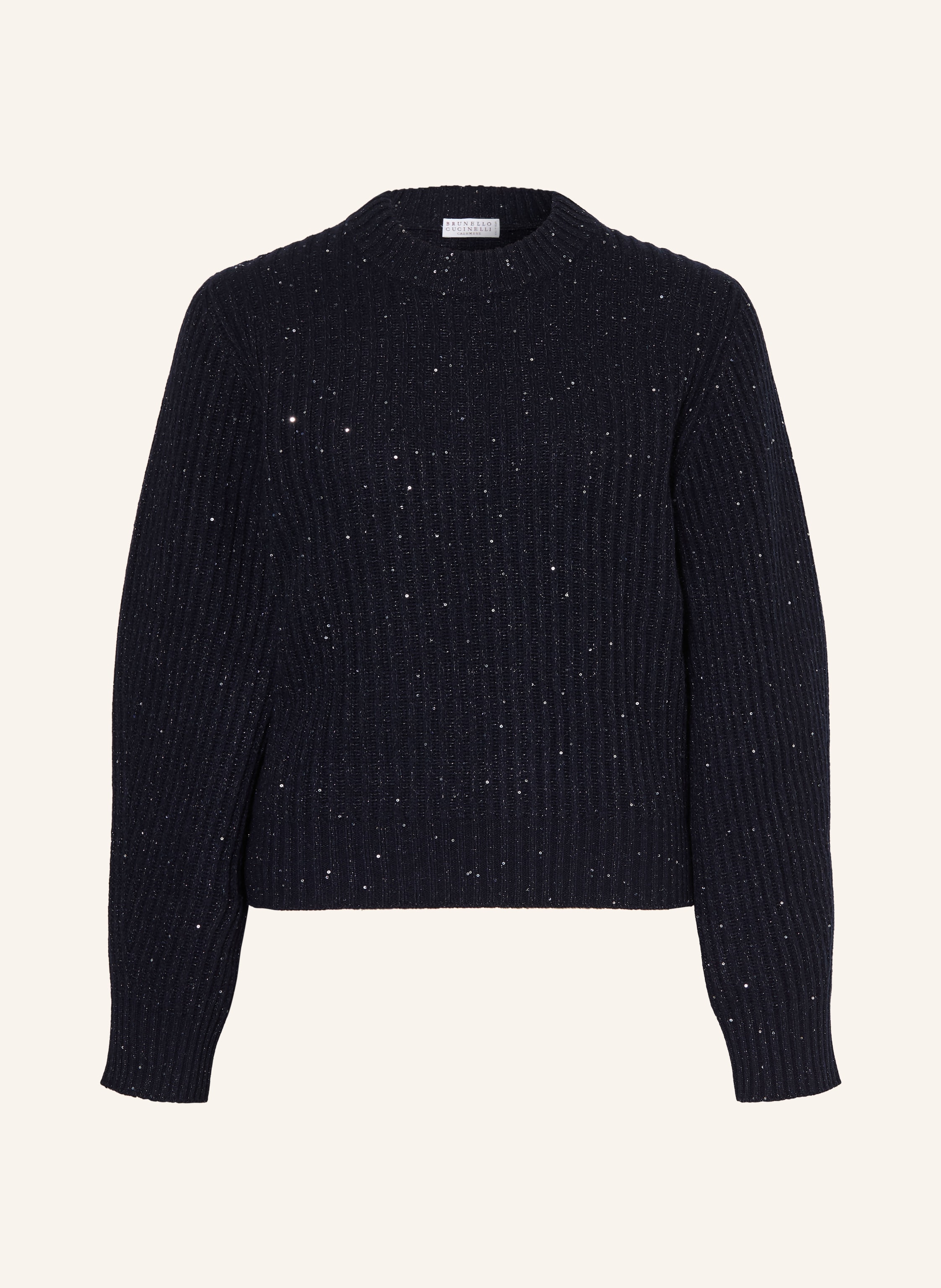 BRUNELLO CUCINELLI Pullover mit Cashmere und Glitzergarn