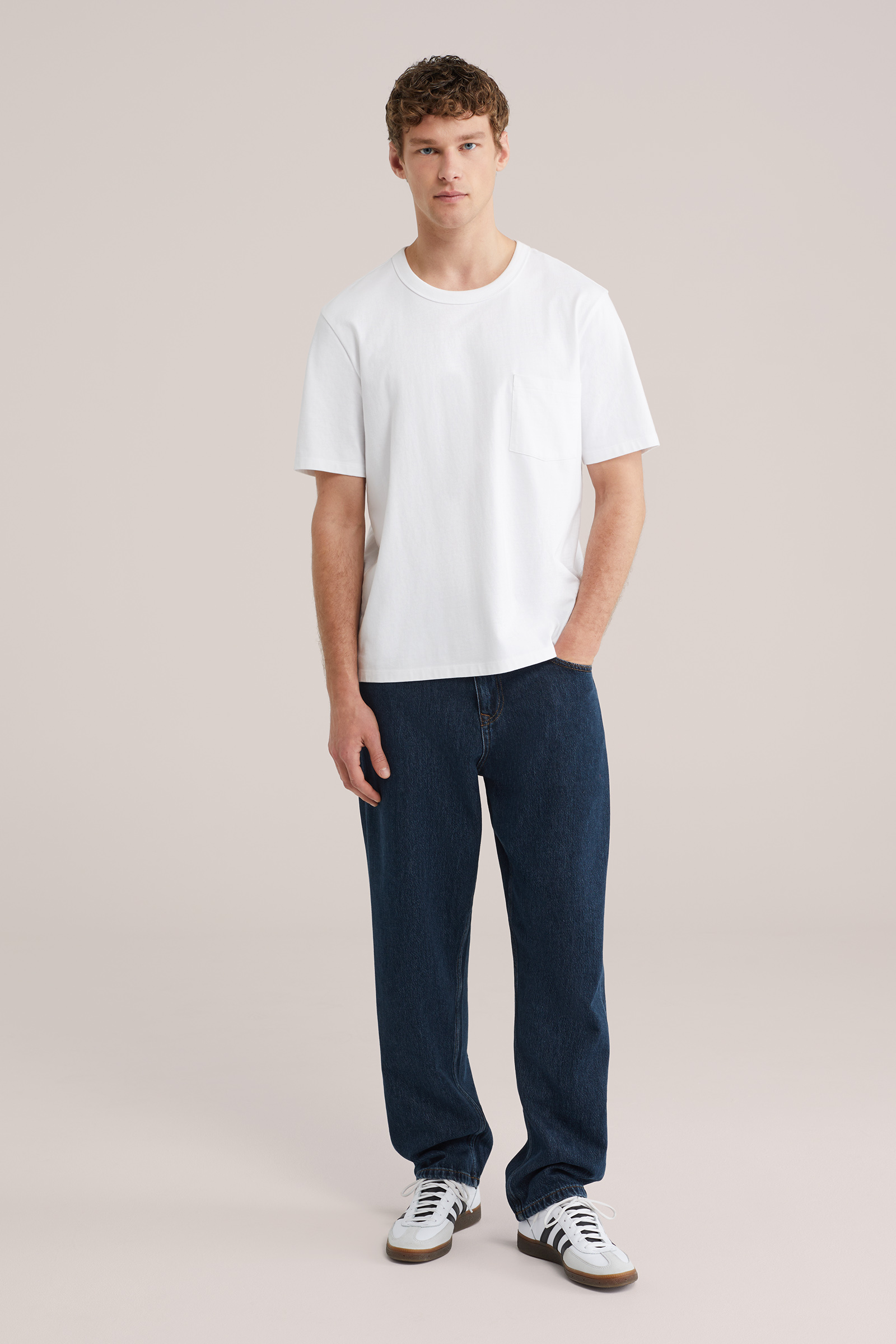 Heren barrel fit jeans