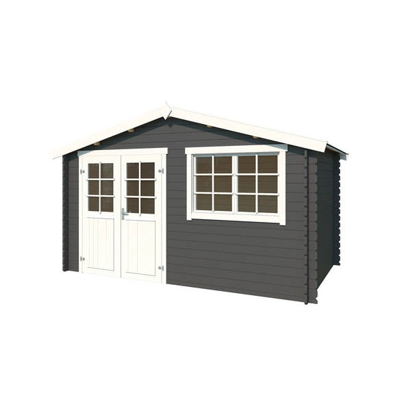 Gartenhaus »Axel«, BxHxT: 451,1 x 245,1 x 250 cm (Außenmaße inkl. Dachüberstand), Holz