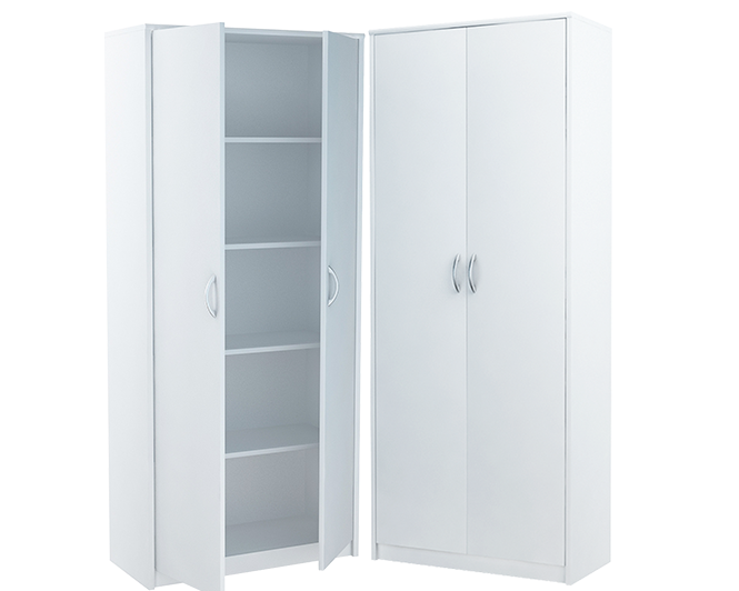 Regał Zamknięty R005 Biały 180x74x35 cm Bestseller