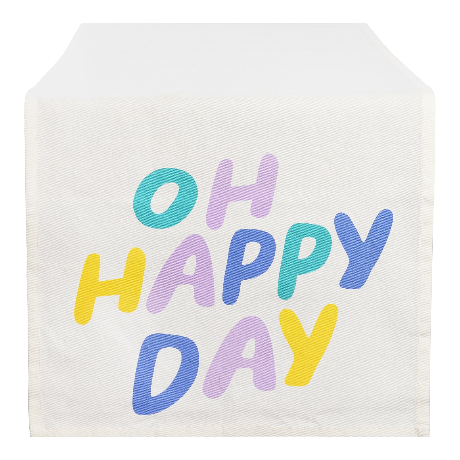 Tischläufer Oh Happy Day Bunt,L 1.500 x B 400 mm