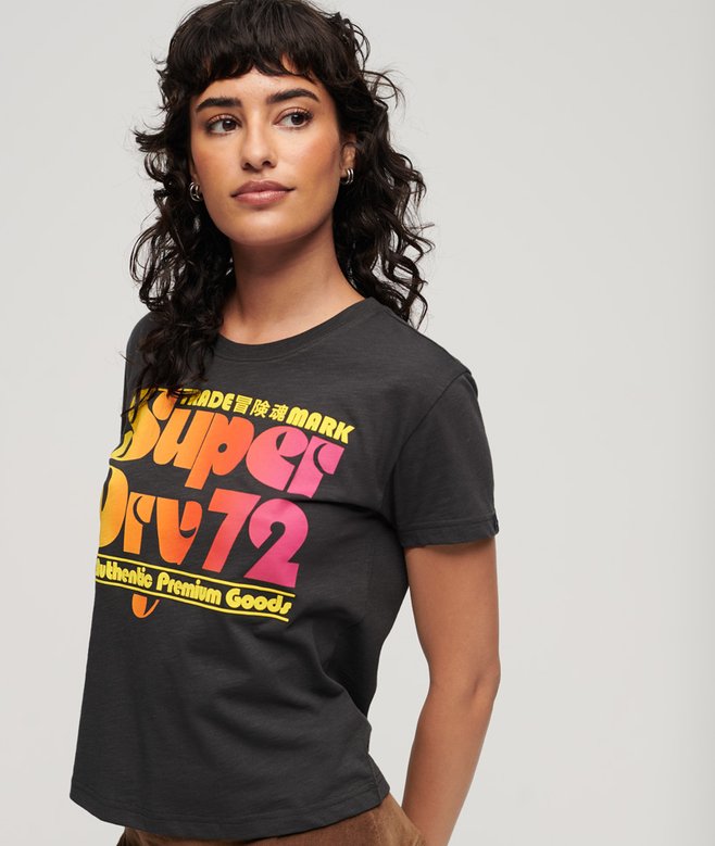 70s Retro Logo Graphic T-Shirt