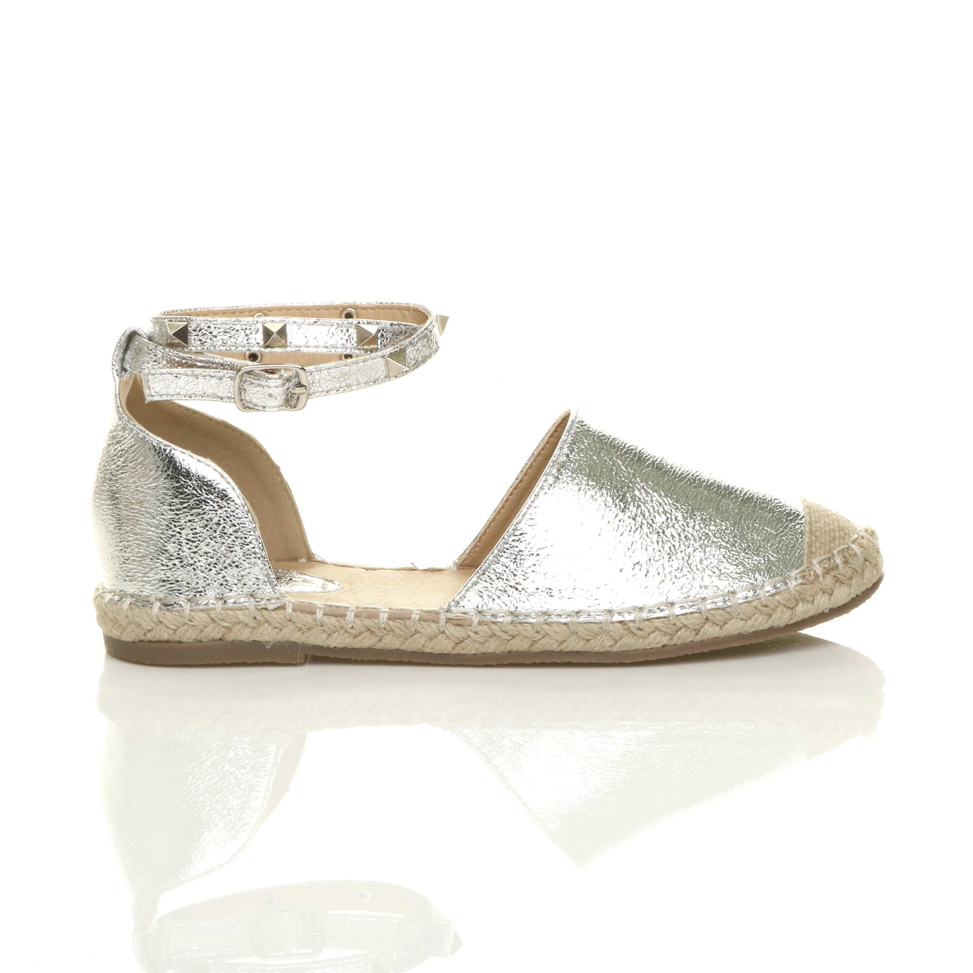 AJVANI Flat Heel Espadrilles Casual Shoes
