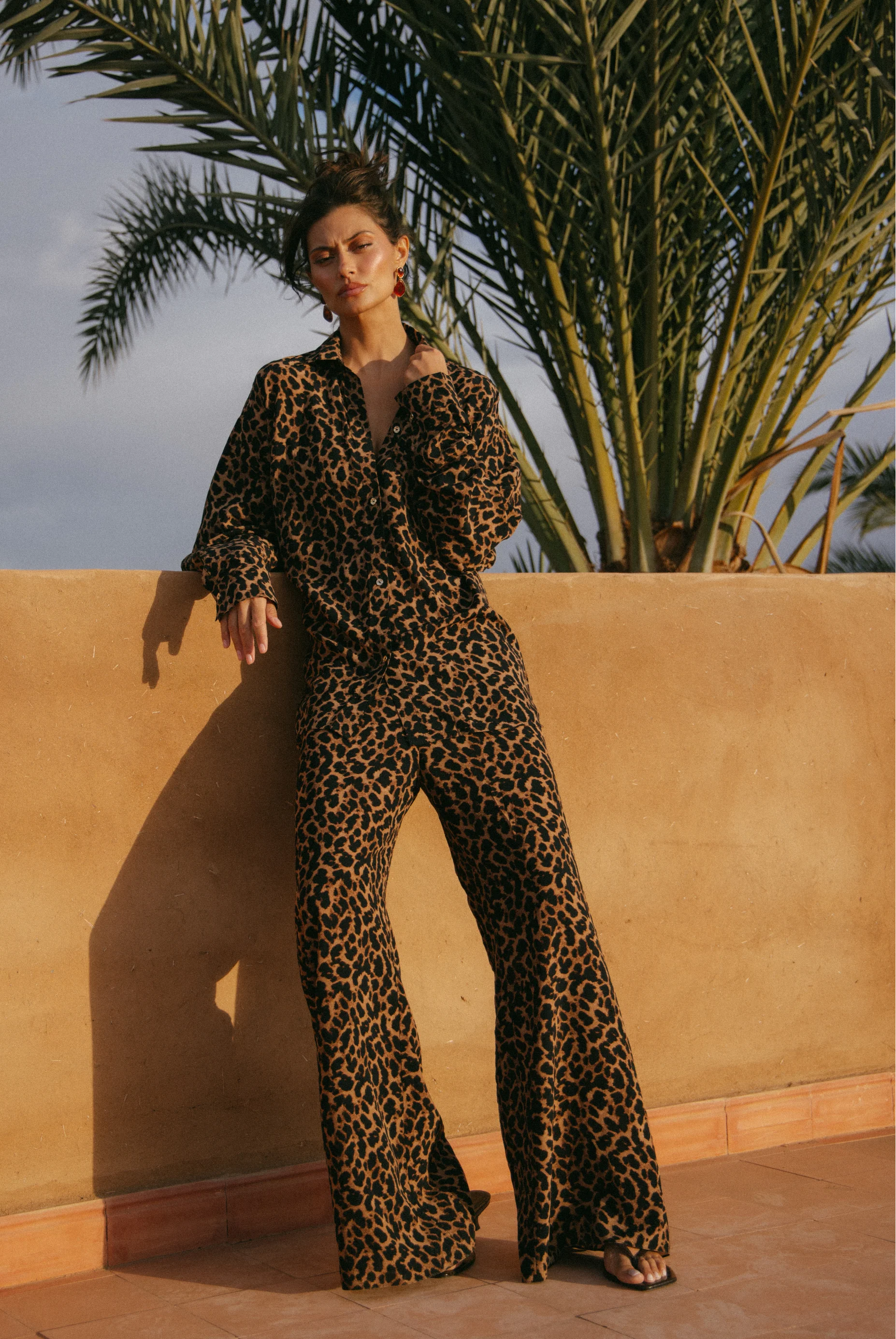 St. Barts Pant - Leopard Print