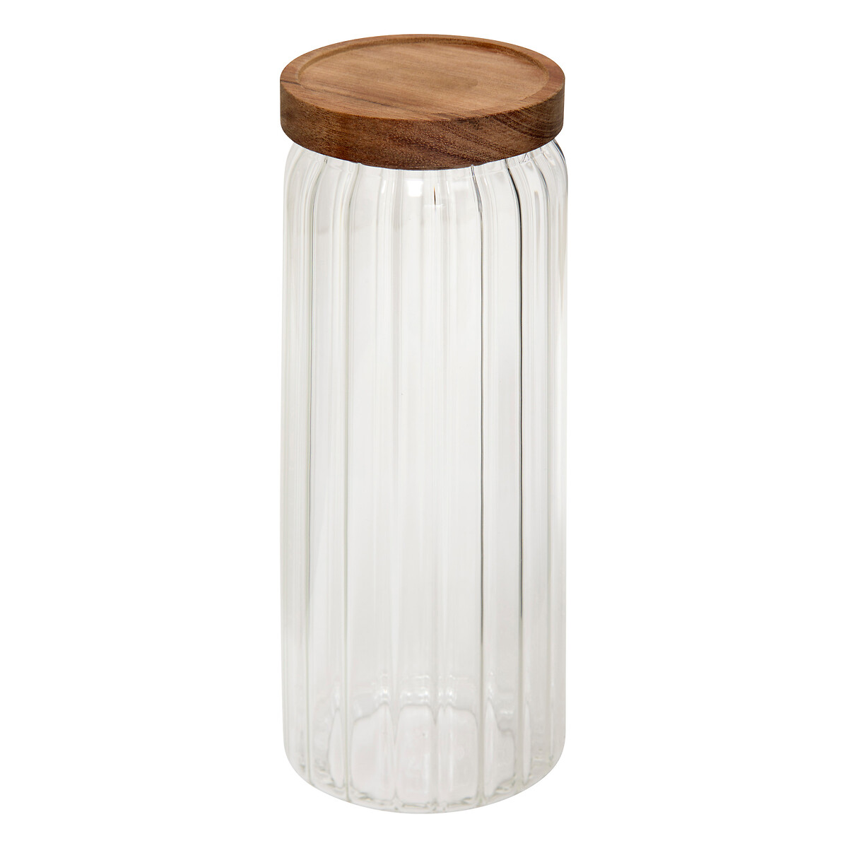 Frasco HARMONY com tampa madeira acácia 1,4l