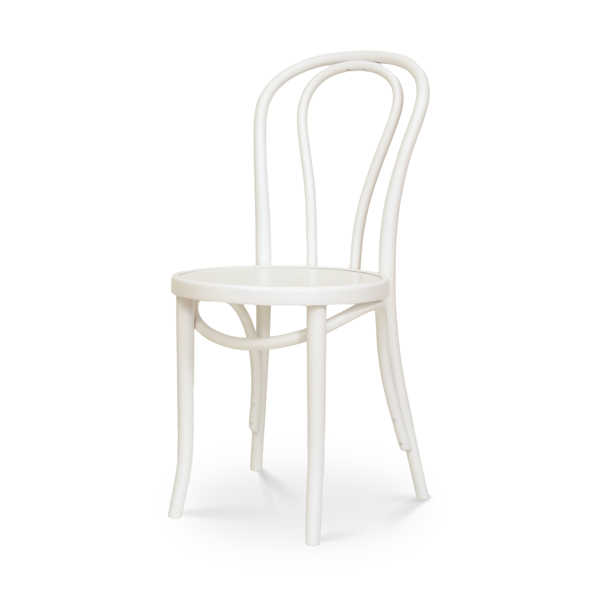 Fameg Vienna Thonet No.18 Houten Bistrostoel Wit