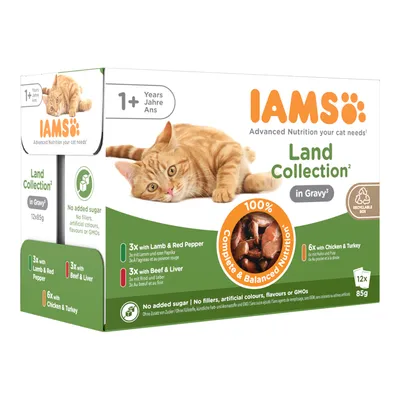 IAMS Advanced Nutrition Adult – Land Collection in Gravy