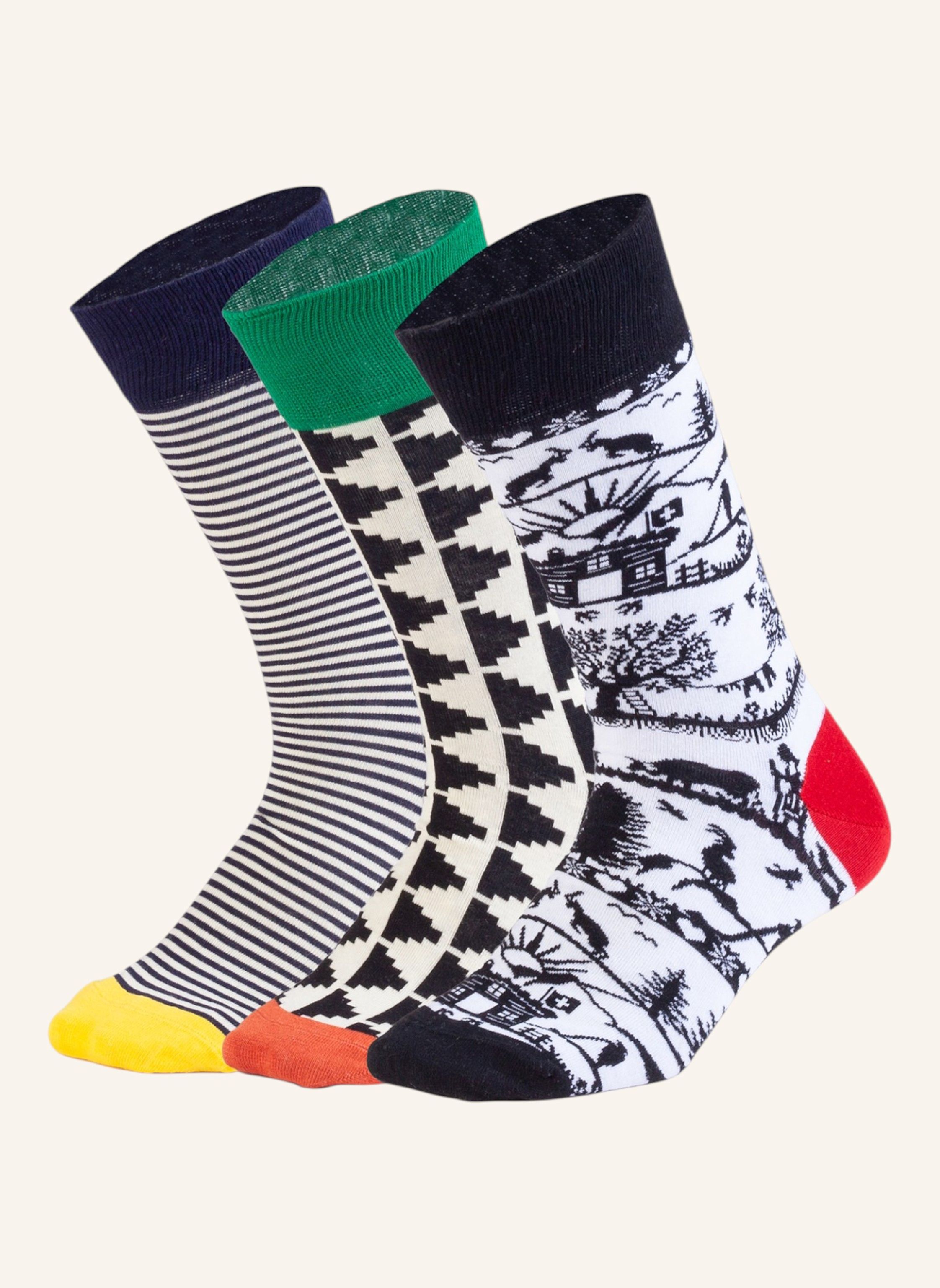 DillySocks Socken SWISS OUTLINE