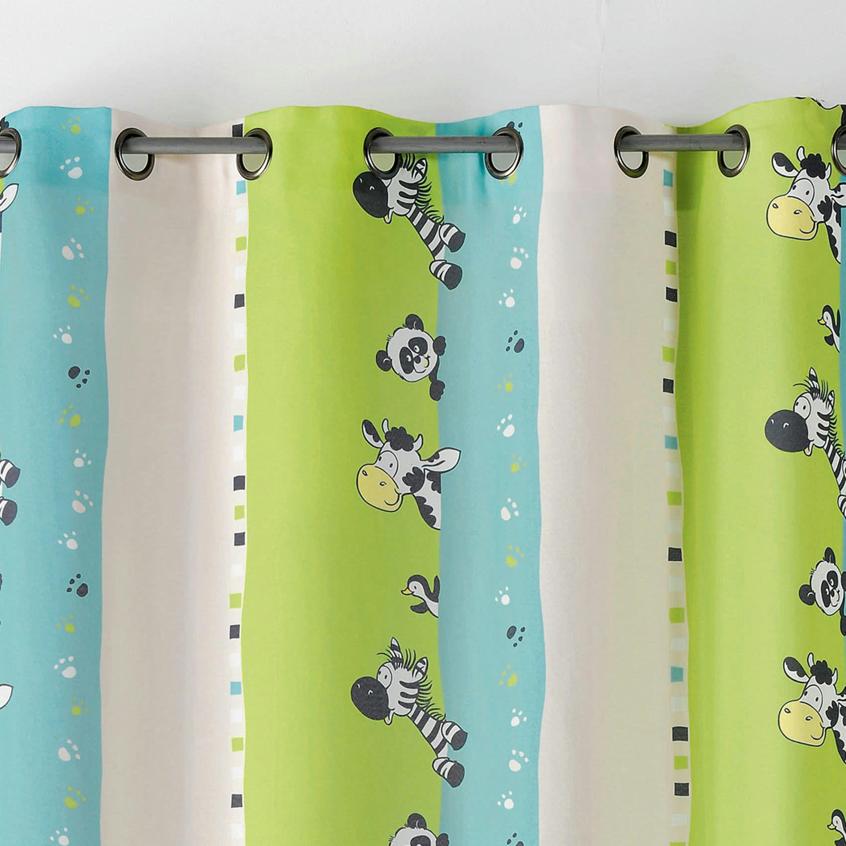 - Rideau pour enfant à imprimés 