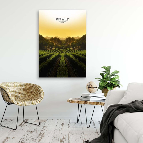 Feeby Obraz na płótnie Napa Valley 40x60