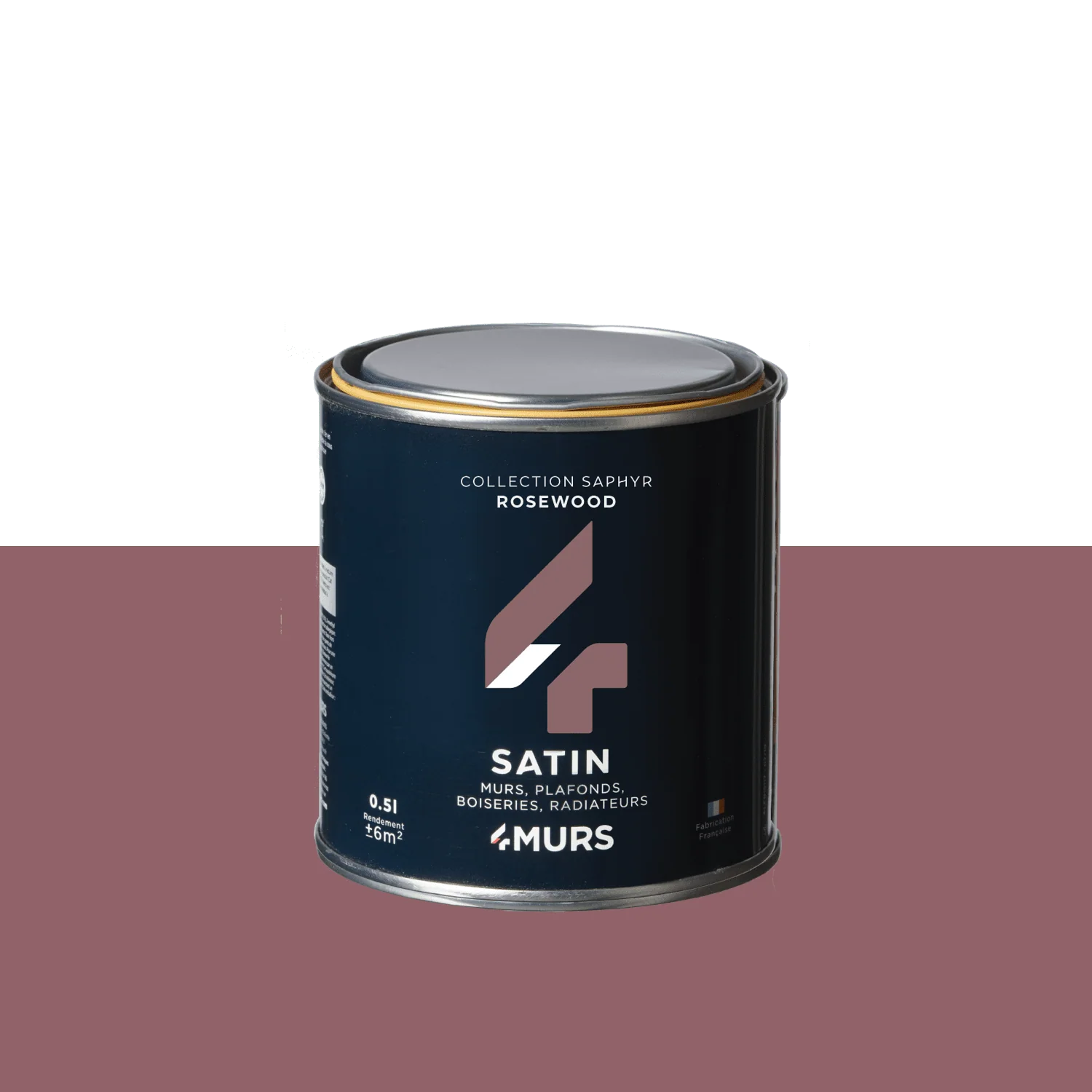 Saphyr Peinture Finition Peinture rosewood Satiné 0,5 L