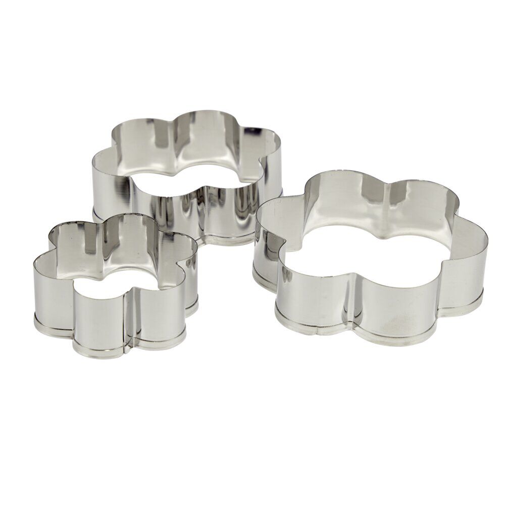 Emporte-pièces x3 en métal Ø6,8xH2cm (2 modèles)