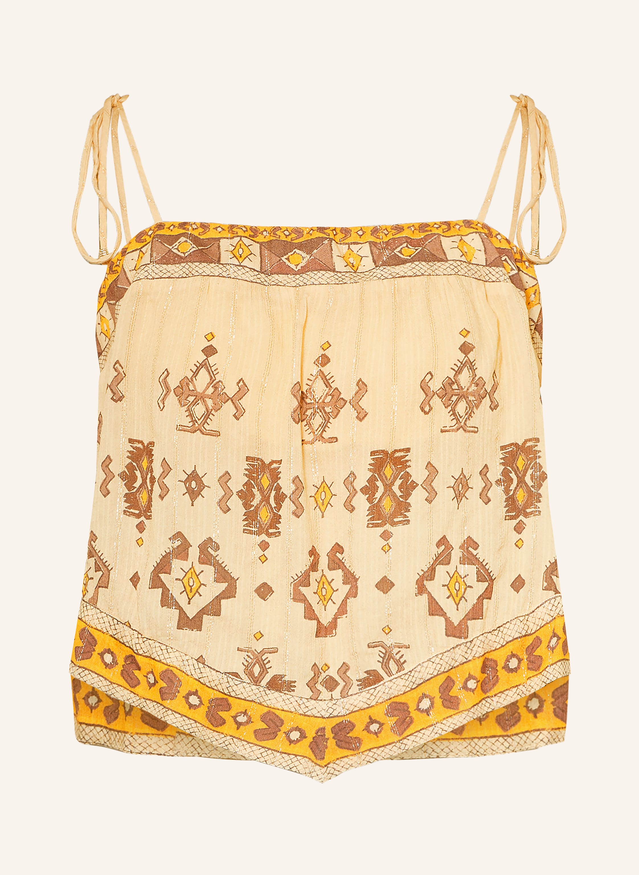 ba&sh Cropped-Top ZELI mit Glitzergarn