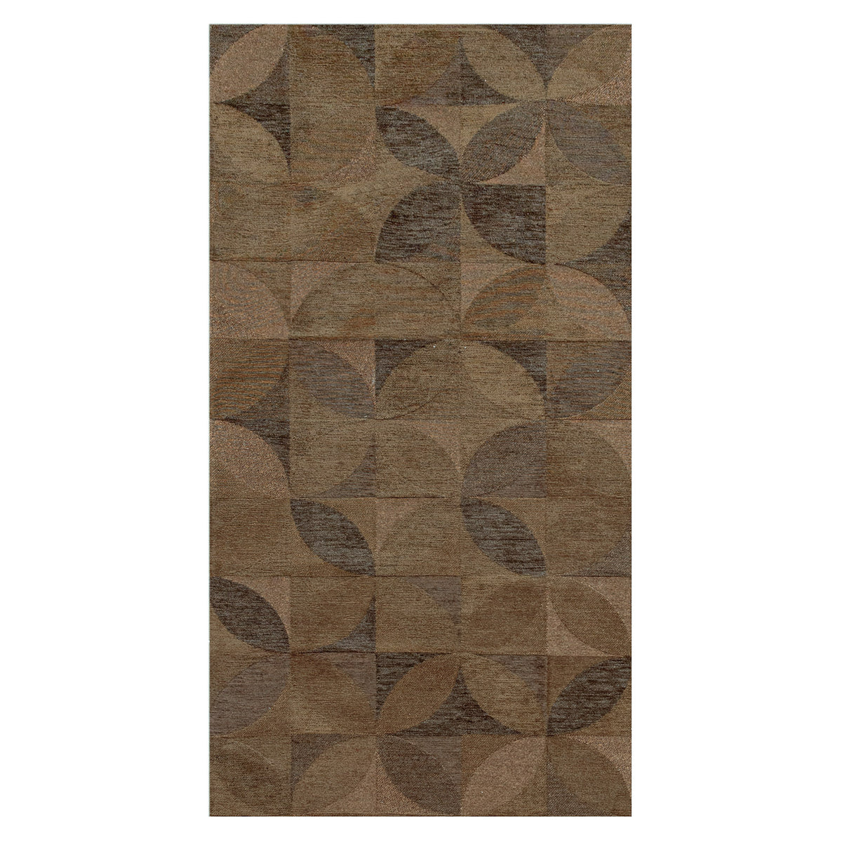 Lola&Moi vloerkleed Amber - goud - 80x150cm