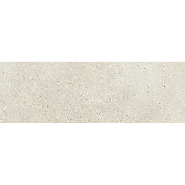 Carrelage mural intérieur effet béton blanc cassé L.90 x l.30 cm x ép.10,5 mm, Asphalt