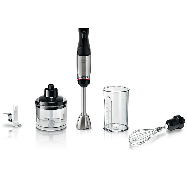 Mixeur plongeant multifonction 1000w inox/noir Bosch MSM6M622 série 6 ergomaster
