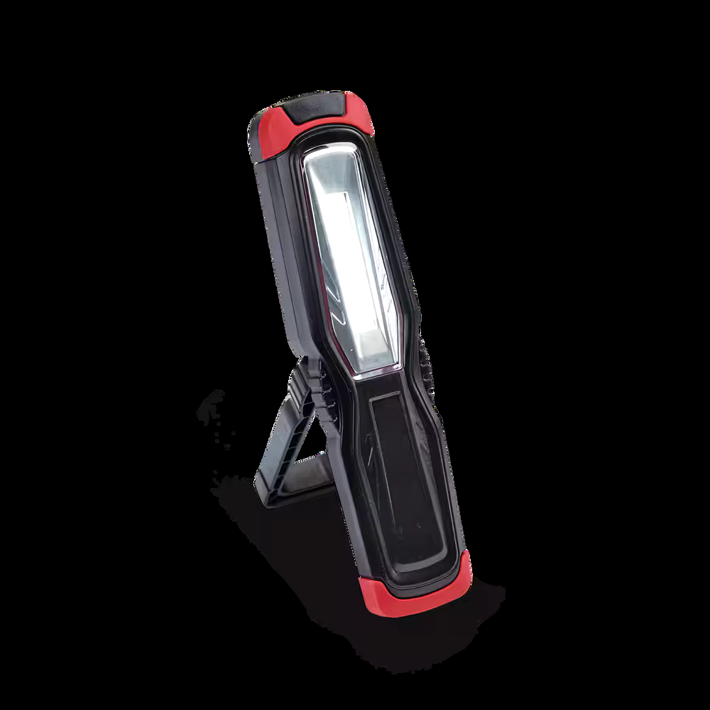 MotoMaster 200 Lumen Rechargeable COB Worklight with Adjustable Stand, 2-pk