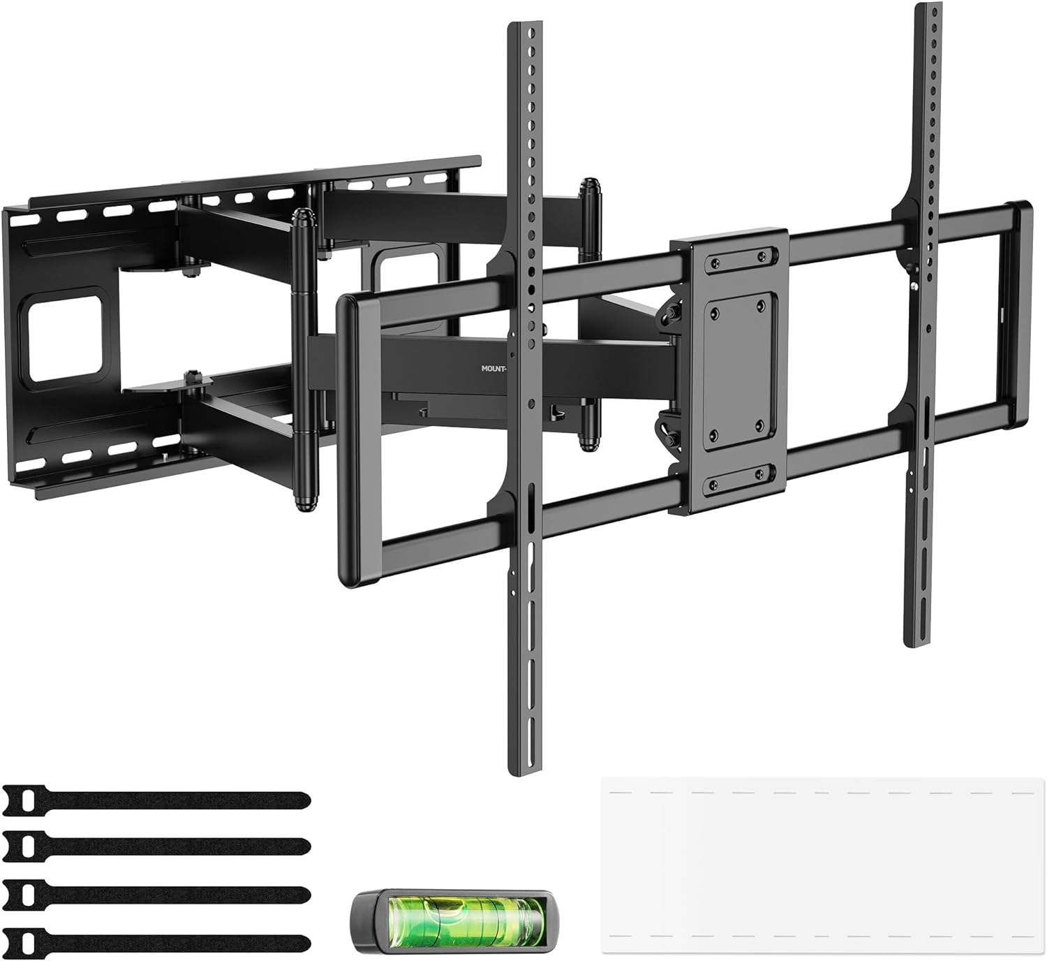 Mount-It! Heavy Duty XXL Full Motion TV Wall Mount for Extra Large TVs  max VESA 900x600  Holds up to 264lb  Swivel Tilt Extension Adjustable TV Mount for 60 65 75 80 85 90 98 100 115 120 in