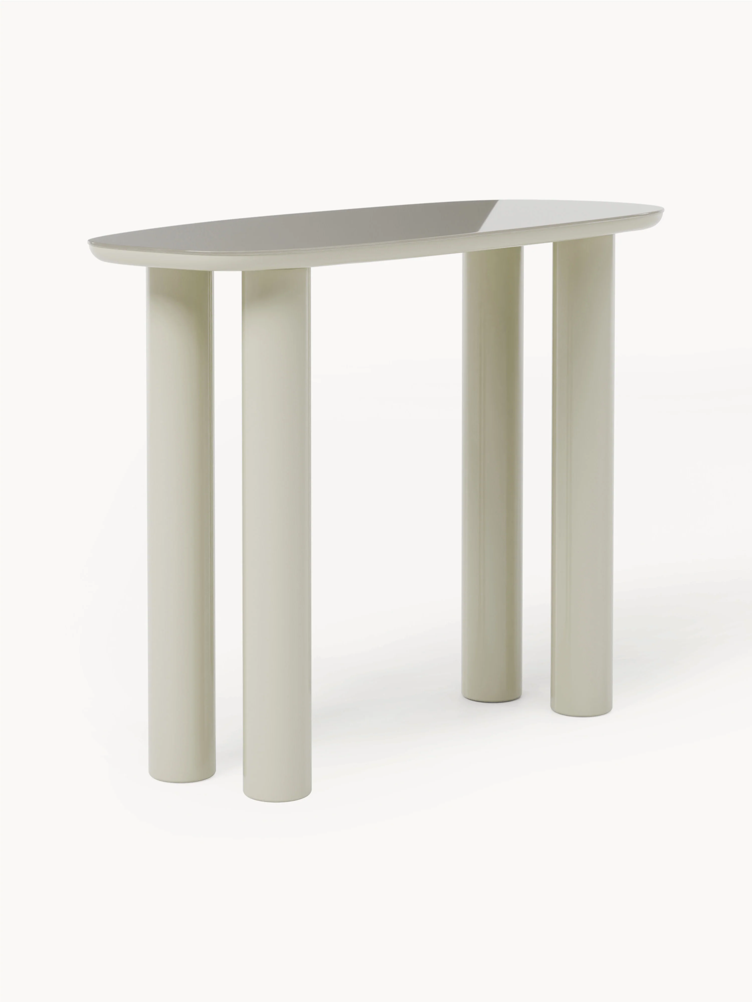 Konsole Beni mit Glasplatte