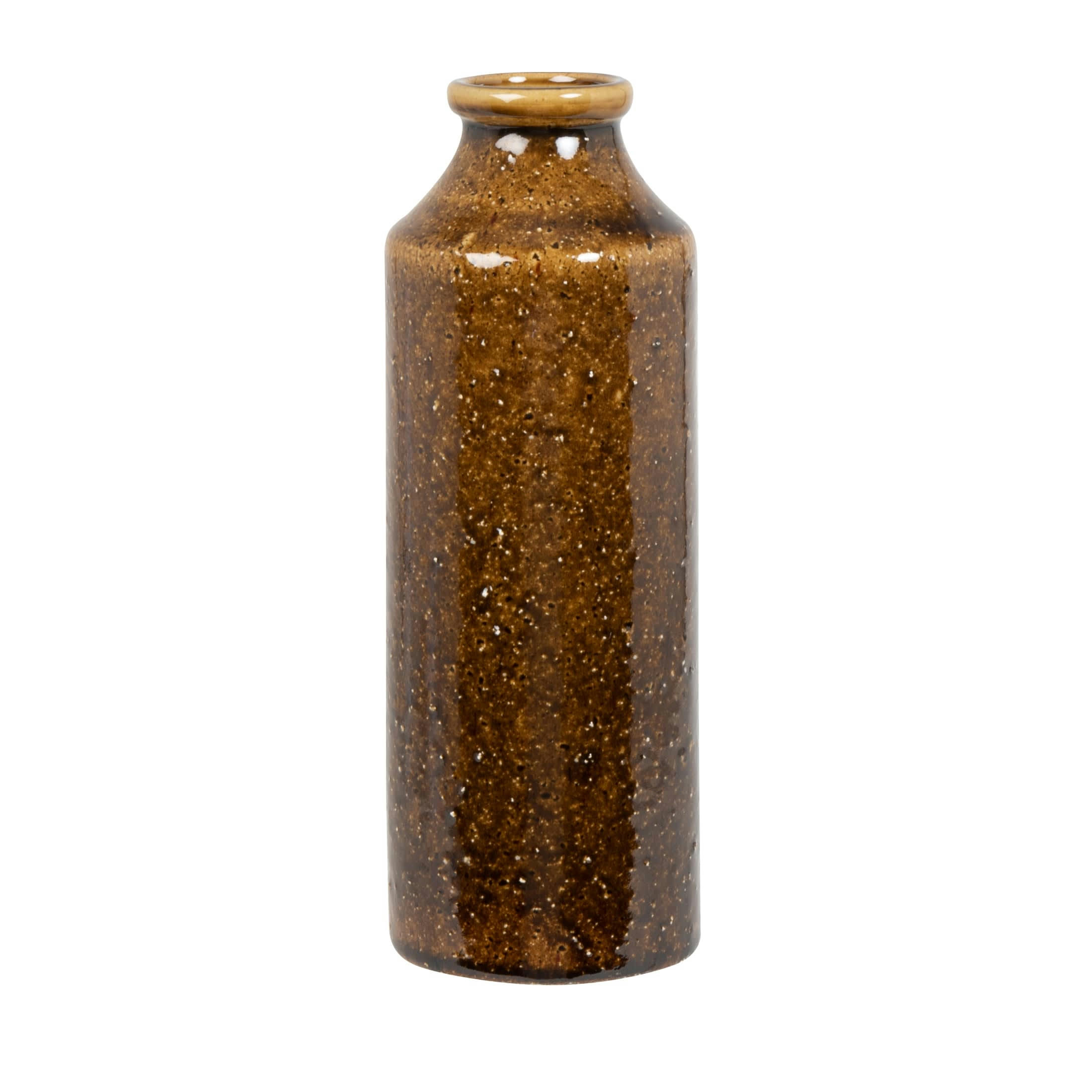 NIWA - Vase en grès vert H25