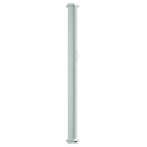 NNEVL Patio Retractable Side Awning 180x600 cm Grey