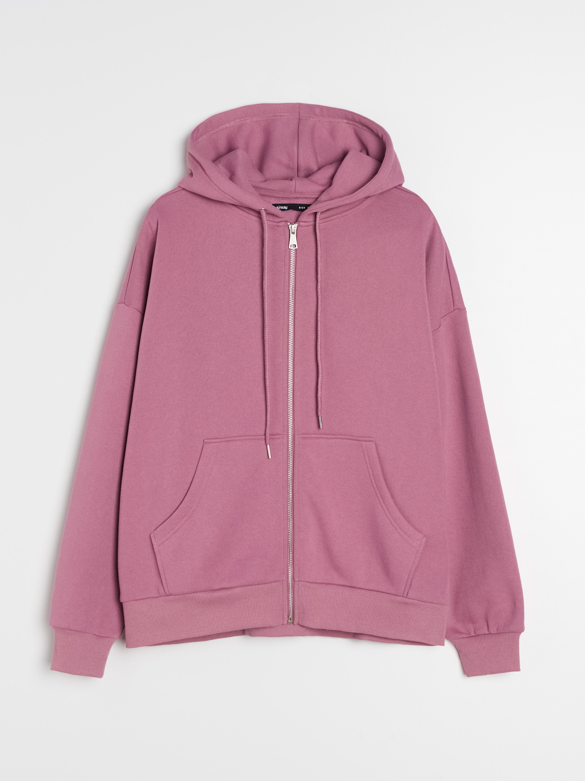 Rozpinana bluza z kapturem basic