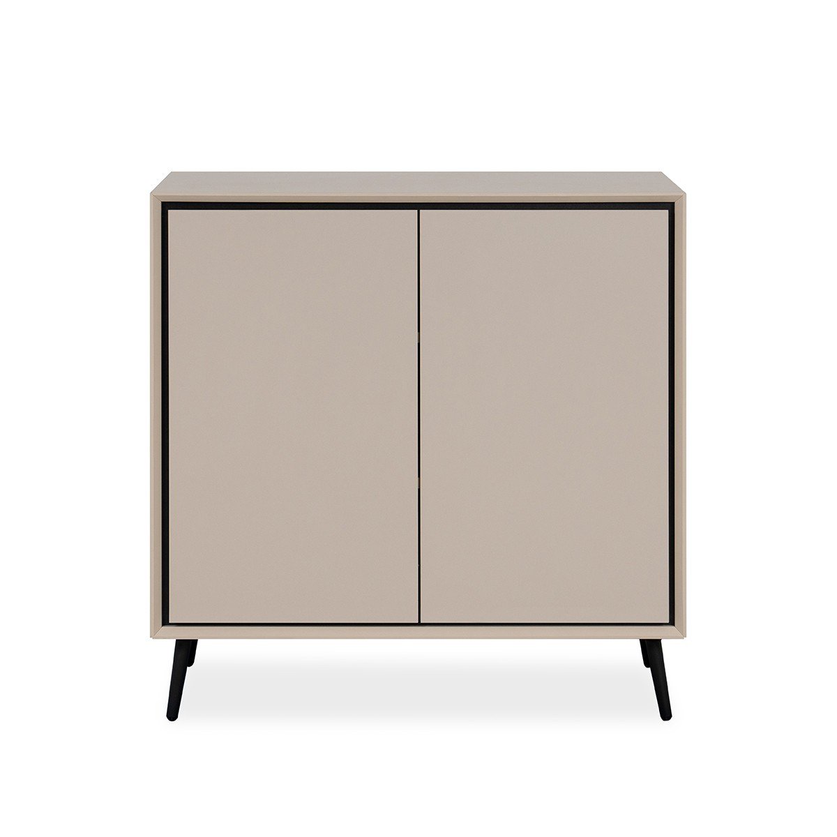 Calicosy - Dressoir Arona - 90 cm - Taupe   Zwart