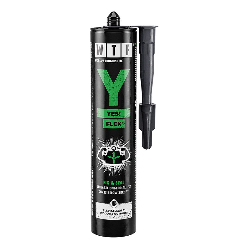 FUGEMASSE WTF Y YES! FLEX MØRKEGÅRÅ 310ML