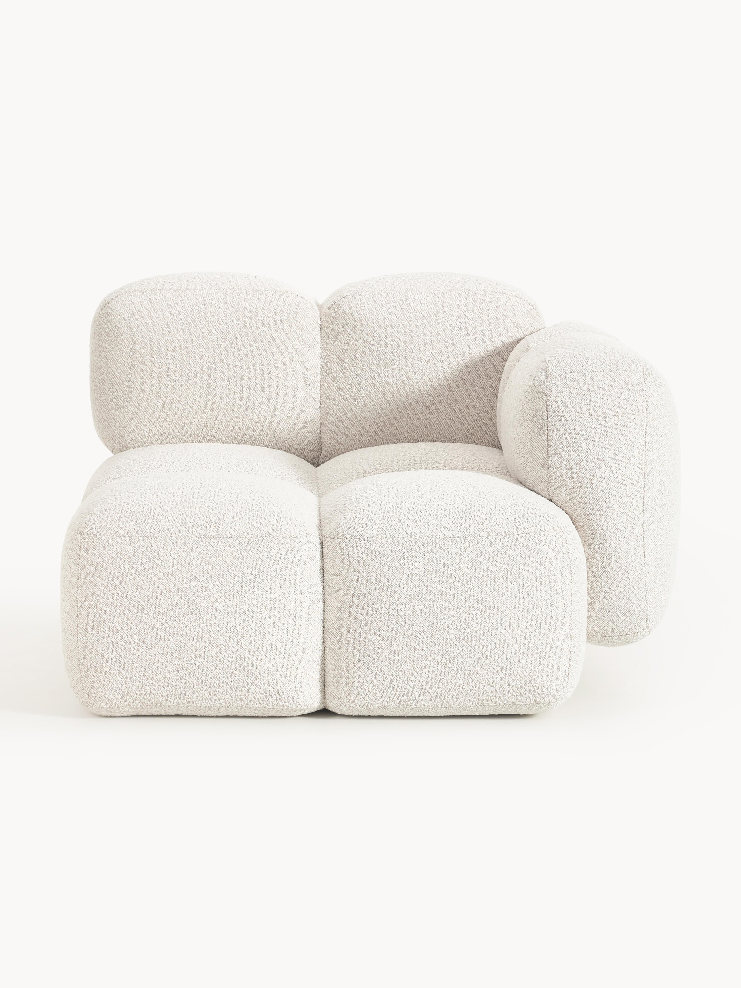 Eckmodul Tayla aus Bouclé