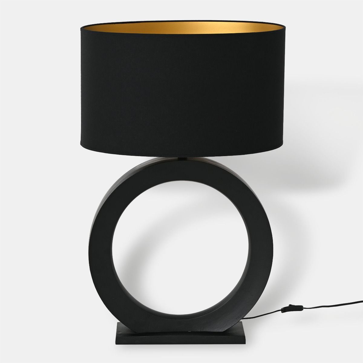 Podstawa lampy stołowej Bel-Oval Black H50cm