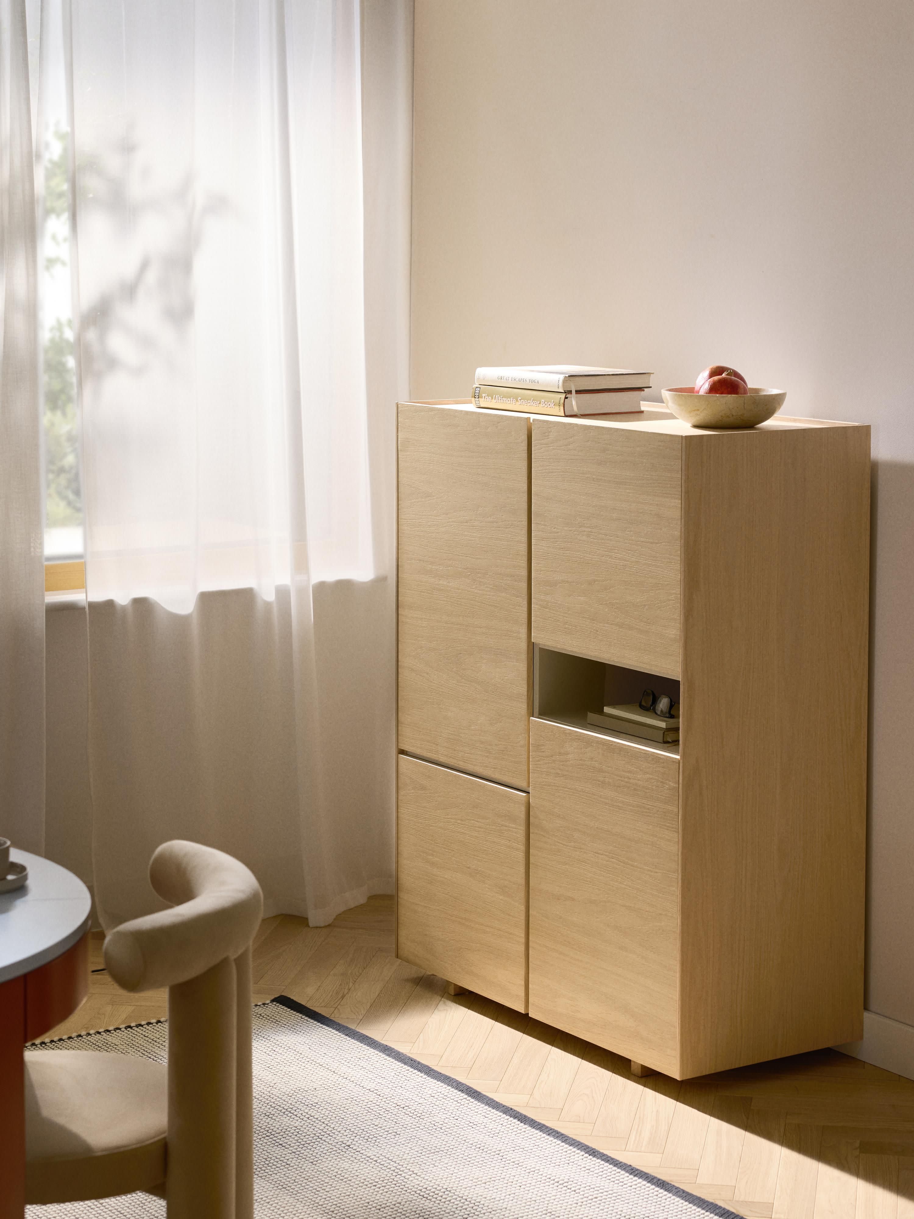 Holz-Highboard Larsen