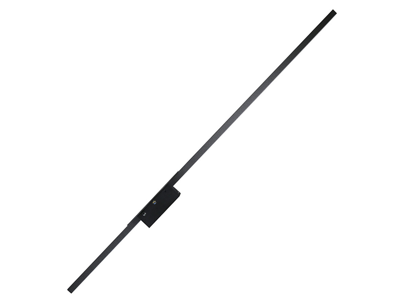 Kinkiet Java Black LED metalowy czarny