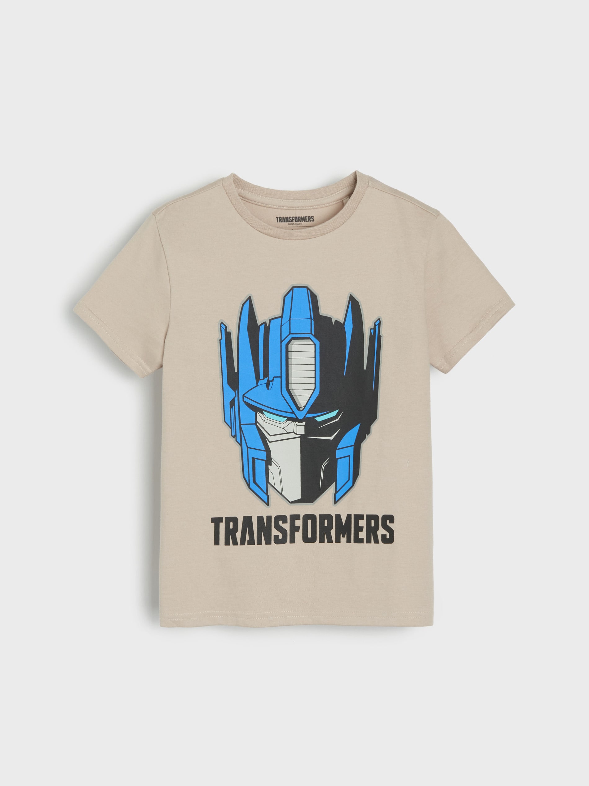 Bawełniana koszulka z nadrukiem Transformers